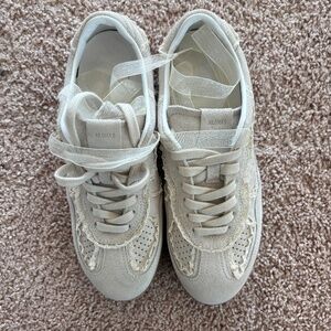 ALOHAS Tb.490 Crochet Cream Leather Sneakers - 38
